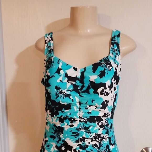 Vintage Maxine One Piece Swimsuit size 14 in like new condition - Picture 3 of 12